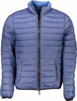 Blue Nylon Men's Jacket 3