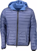 Blue Nylon Men's Jacket 3