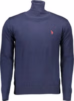 Blue Cotton Men's Sweater 1