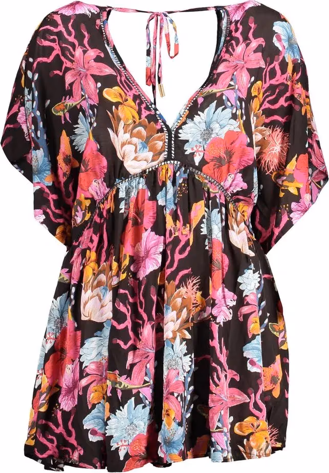 Black Viscose Women Dress