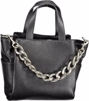 Nero Poliuretano Women Handbag 2