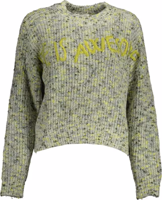 Verde Acrylic Women Sweater