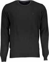 Black Polyamide Men Sweater 1