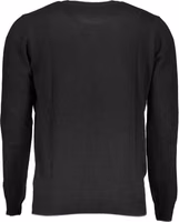 Black Polyamide Men Sweater 2