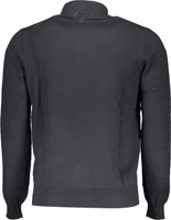 Black Cotton Men's Sweater 2