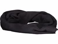 Black Cotton Men Scarf 1