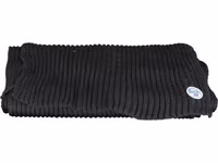 Black Cotton Men Scarf 2