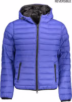 Blue Nylon Men Jacket 1