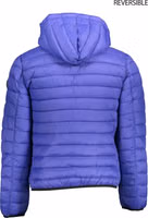 Blue Nylon Men Jacket 2
