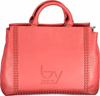 Beige Polyurethane Women Handbag 1