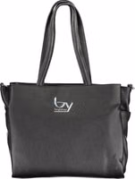 Black Polyurethane Women's Handbag 1