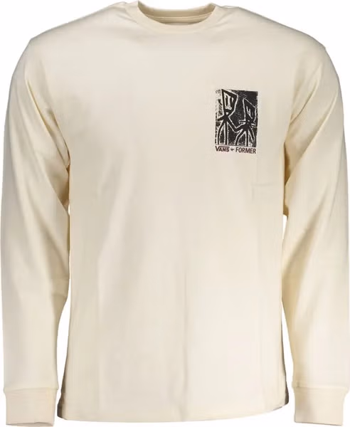 White Cotton Men's T-Shirt