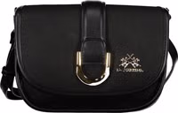 Nero Polyurethane Women Shoulder Bag 1
