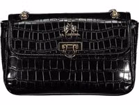 Nero Poliuretano Women Shoulder Bag 1