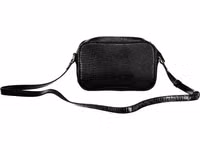 Black Polyurethane Women Handbag 2