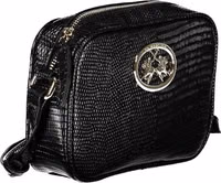 Black Polyurethane Women Handbag 3