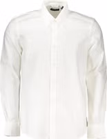 White Cotton Men Shirt 1