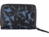 Black Polyurethane Women Wallet 2