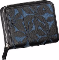 Black Polyurethane Women Wallet 3