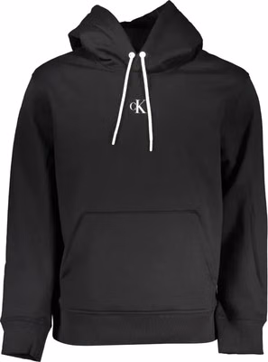 Black Polyester Men's Sweatshirt
