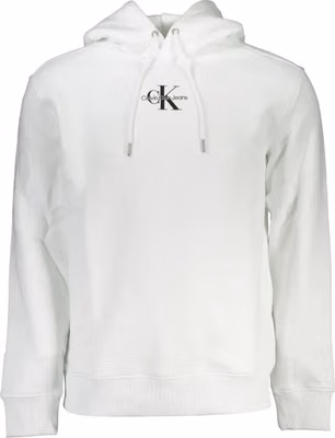 White Cotton Men's Sweatshirt