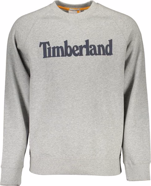 Grey Cotton Men Sweatshirt