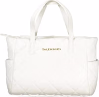 White Polyurethane Women's Bag 1