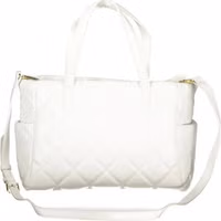 White Polyurethane Women's Bag 2