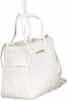 White Polyurethane Women's Bag 3