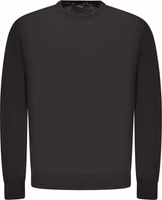 Black Wool Mens Sweater 2