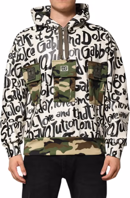 Multicolor Hooded DGMania Sweatshirt Sweater