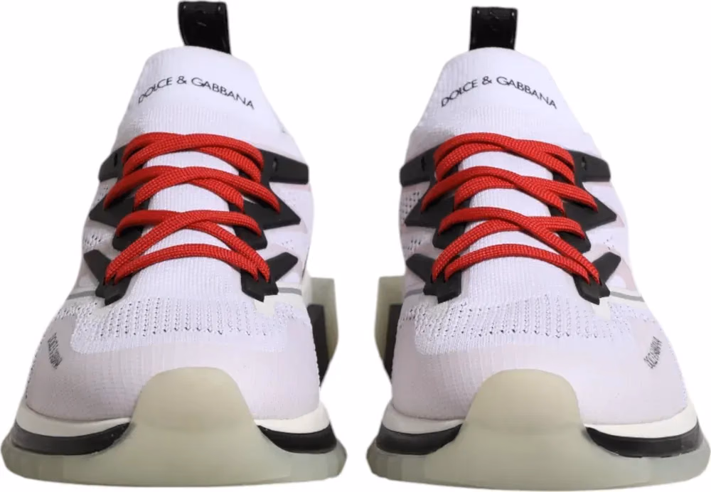 White SORRENTO Sport Stretch Sneakers Shoes