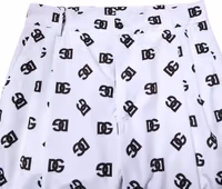 White Logo Cotton Skinny Denim Trouser Pants 4