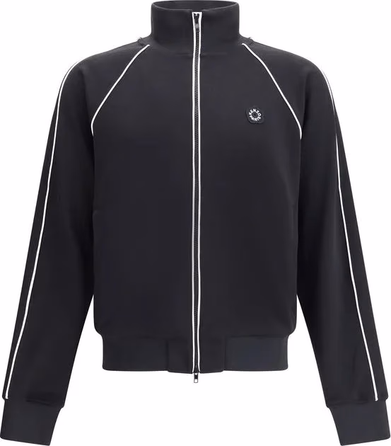 Black Polyester Sweatshirt