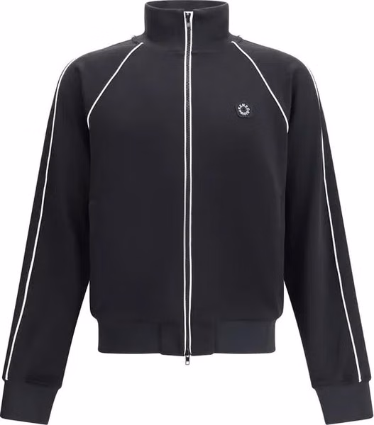 Black Polyester Sweatshirt