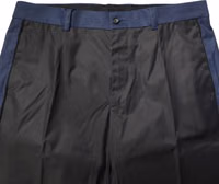 Gray Blue Cotton 3/4 Chinos Crop Trouser Pants 4