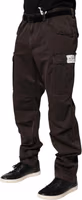 Brown Cotton Stretch Cargo Men Trouser Pants 2