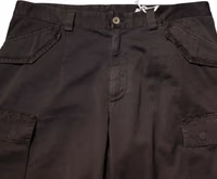 Brown Cotton Stretch Cargo Men Trouser Pants 4