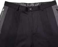 Black Gray Cotton Dress Formal Trouser Pants 1