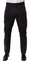 Black Gray Cotton Dress Formal Trouser Pants 2