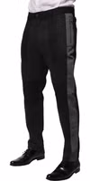 Black Gray Cotton Dress Formal Trouser Pants 3