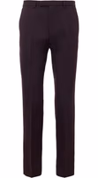 Bordeaux Wool Dress Pants 1