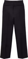 Black Cotton Casual Pants 2