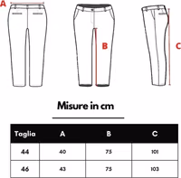 Black Cotton Casual Pants 5