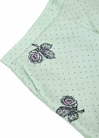 Green Silk Casual Pants 3