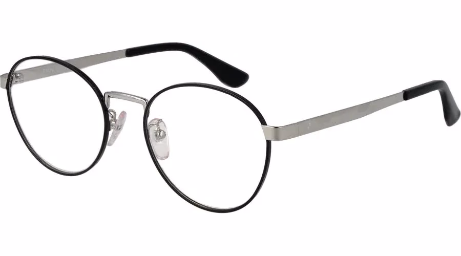 Black Metal Glasses (Frames)