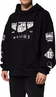 Black Cotton DG Milano Logo Print Hoodie Sweater 2