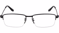 Black Metal Glasses (Frames) 2