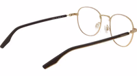 Gold Rubber Glasses (Frames) 3