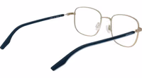 Gold Rubber Glasses (Frames) 3